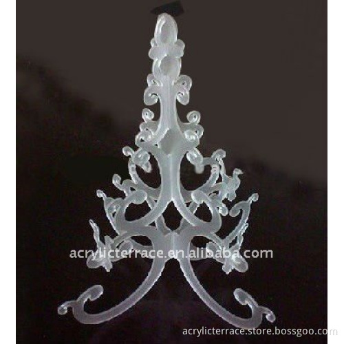 Elegant Plexiglass Candle Holder for Dining Room